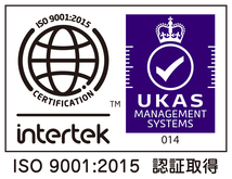 ISO9001：2000認定取得